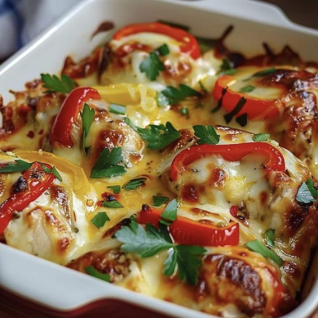 Cheesy Chicken and Peppers Bake: The Best Comfort Food Recipe – Page 4